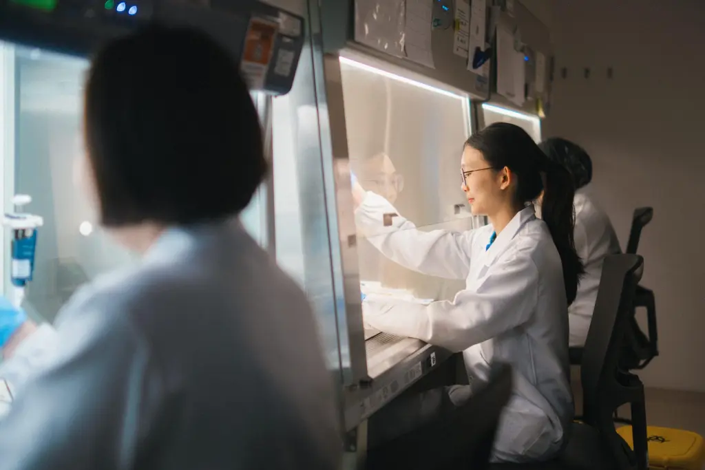 Cancer Research Malaysia scientists working in the lab